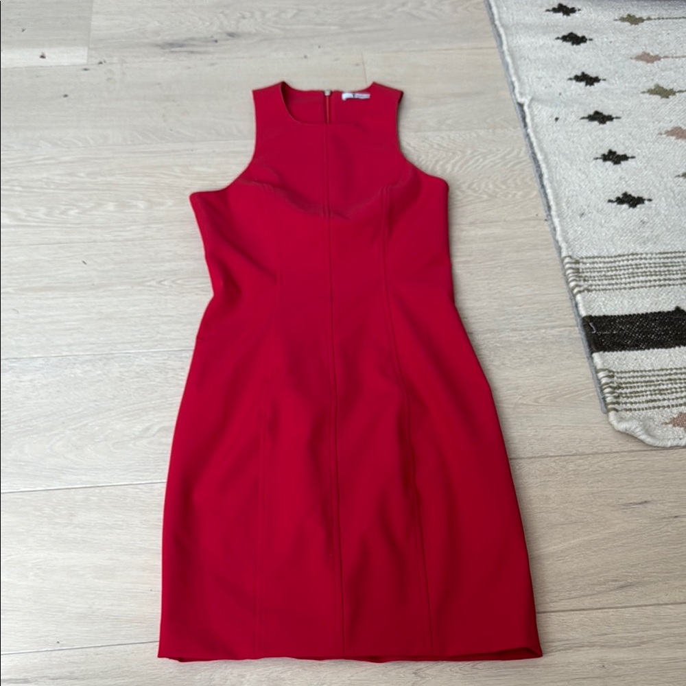 Alexander Wang Vibrant Red Midi Dress